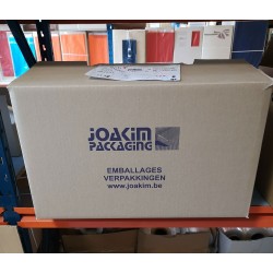 Boite de déménagement JOAKIM semi-automatique avec poignées ( 53 x 35 x 33 cm)
