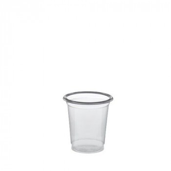 Mini verre dégustation en plastique transparent 4 cL 