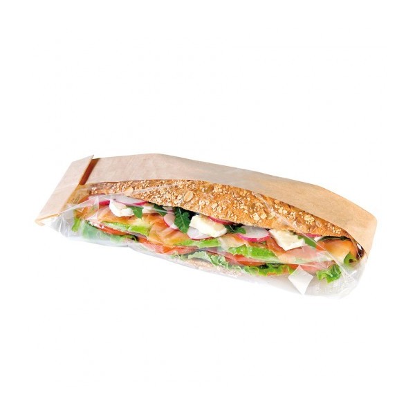 Sac sandwich semi transparent