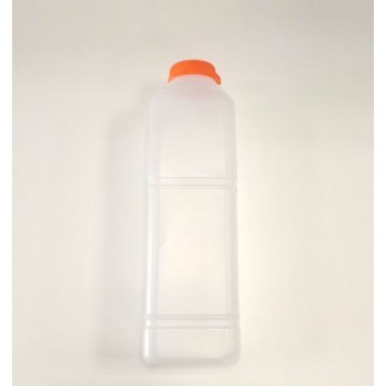 Bouteille pour jus en plastique PE translucide 1 l  (224 pièces)