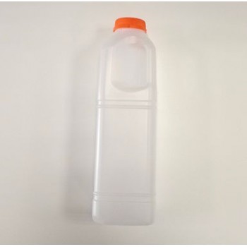 Bouteille pour jus en plastique PE translucide 1 l  (224 pièces)
