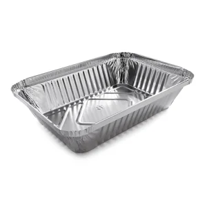 Ramequin Aluminium avec couvercle carton 1050ml