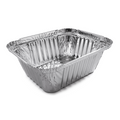 Ramequin Aluminium avec couvercle carton 500ml