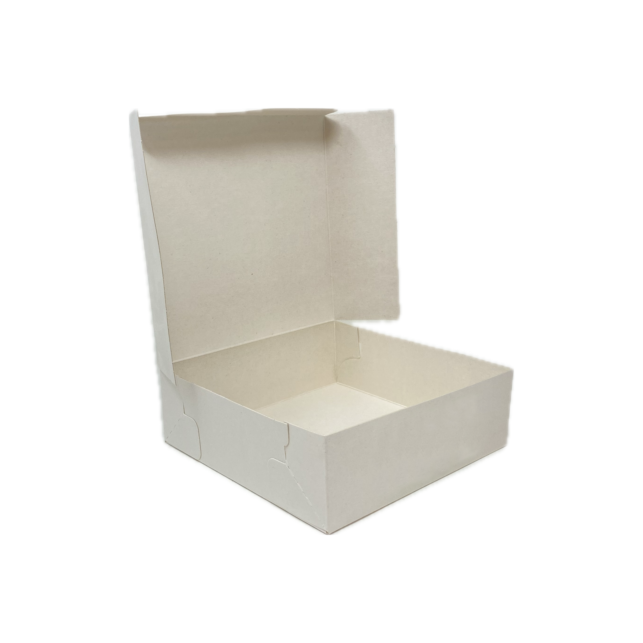 Boîtes pour pâtisseries blanches 15x15x5cm