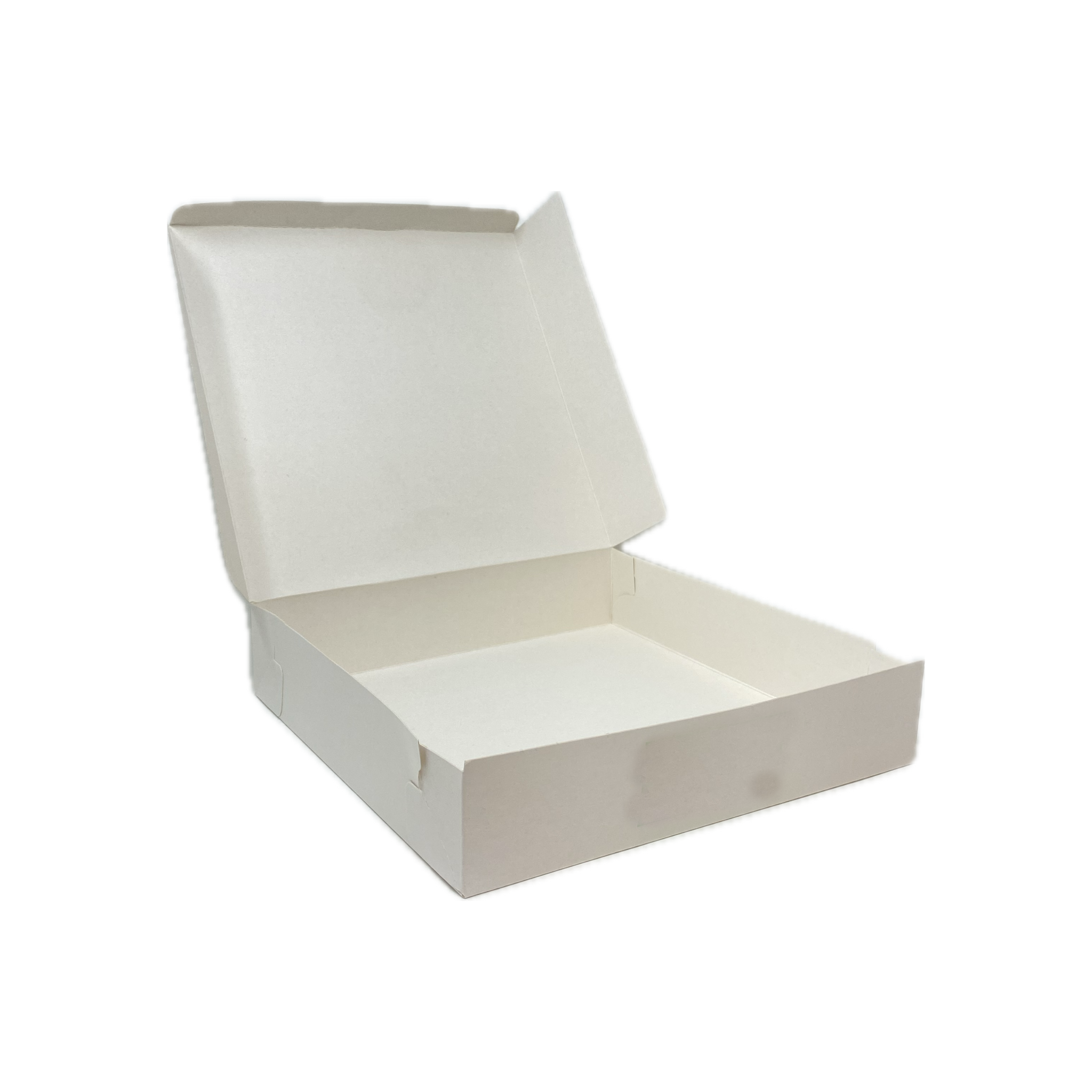 Boîtes pour pâtisseries blanches 23x23x5cm