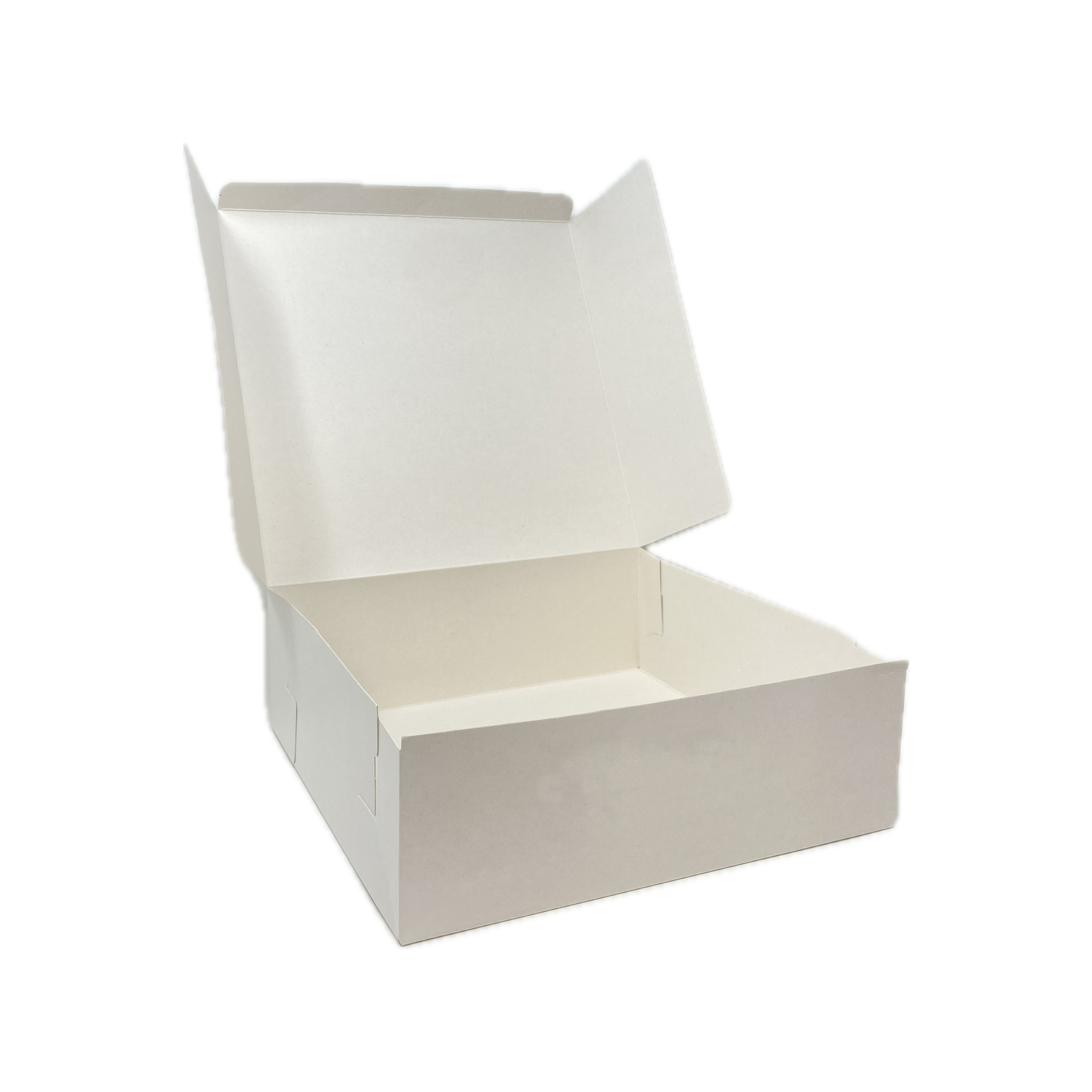 Boîtes pour pâtisseries blanches 23x23x8cm