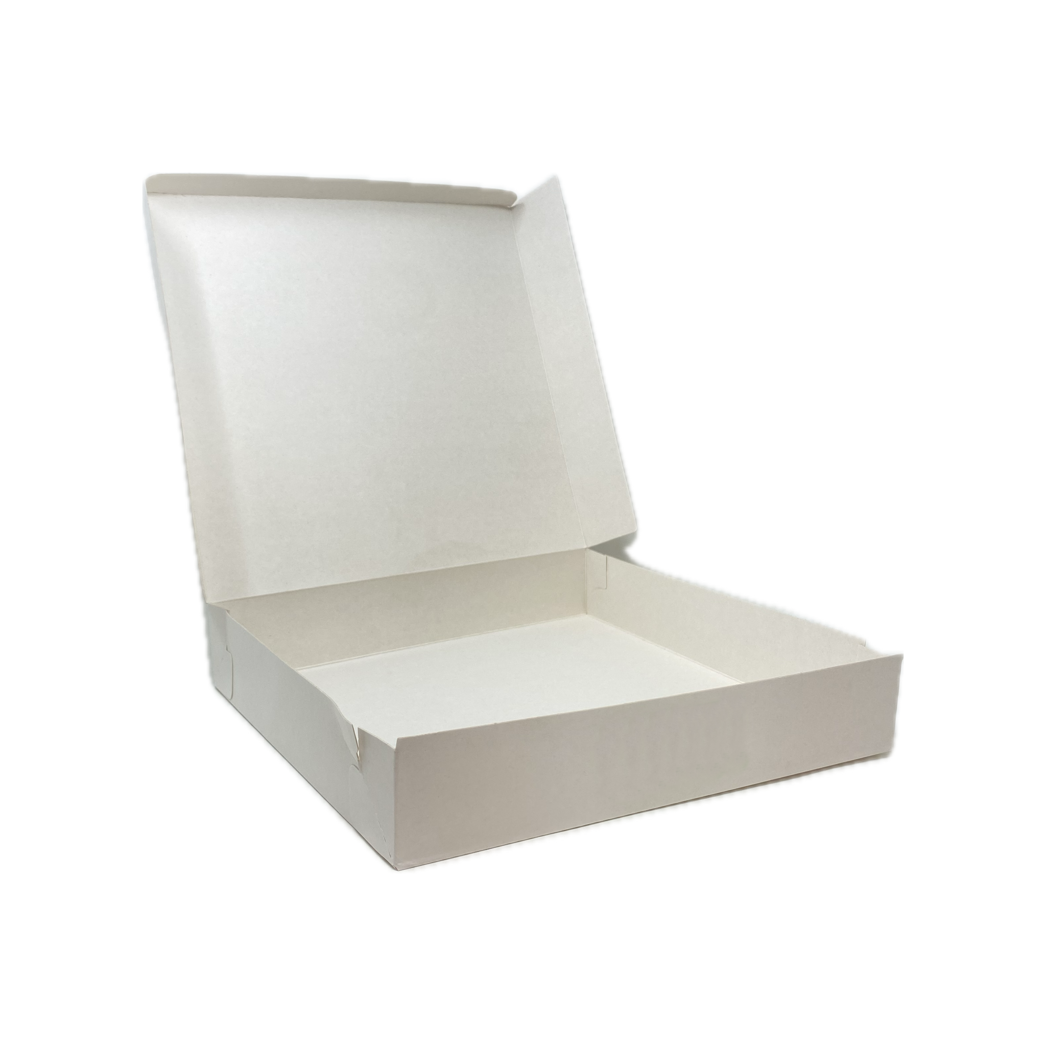 Boîtes pour pâtisseries blanches 27x27x5cm