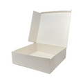 Boîtes pour pâtisseries blanches 27x27x8cm