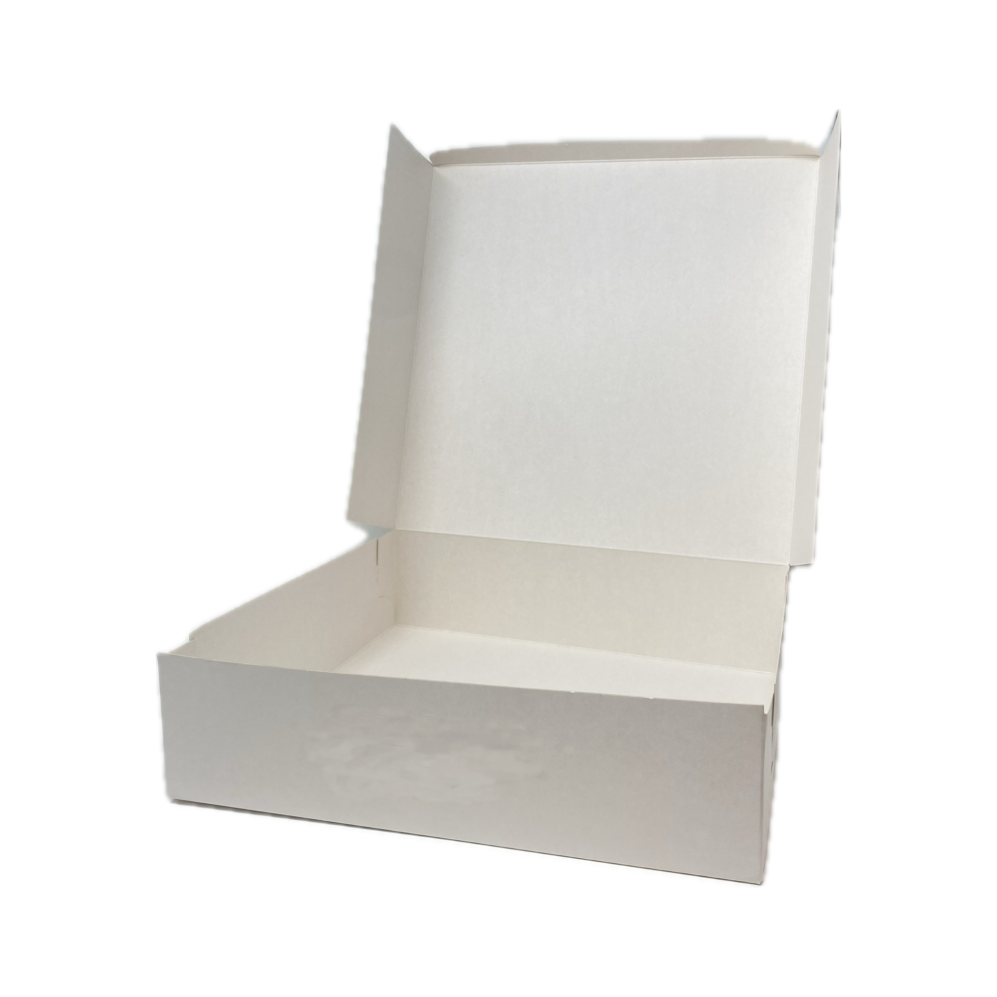 Boîtes pour pâtisseries blanches 30x30x8cm