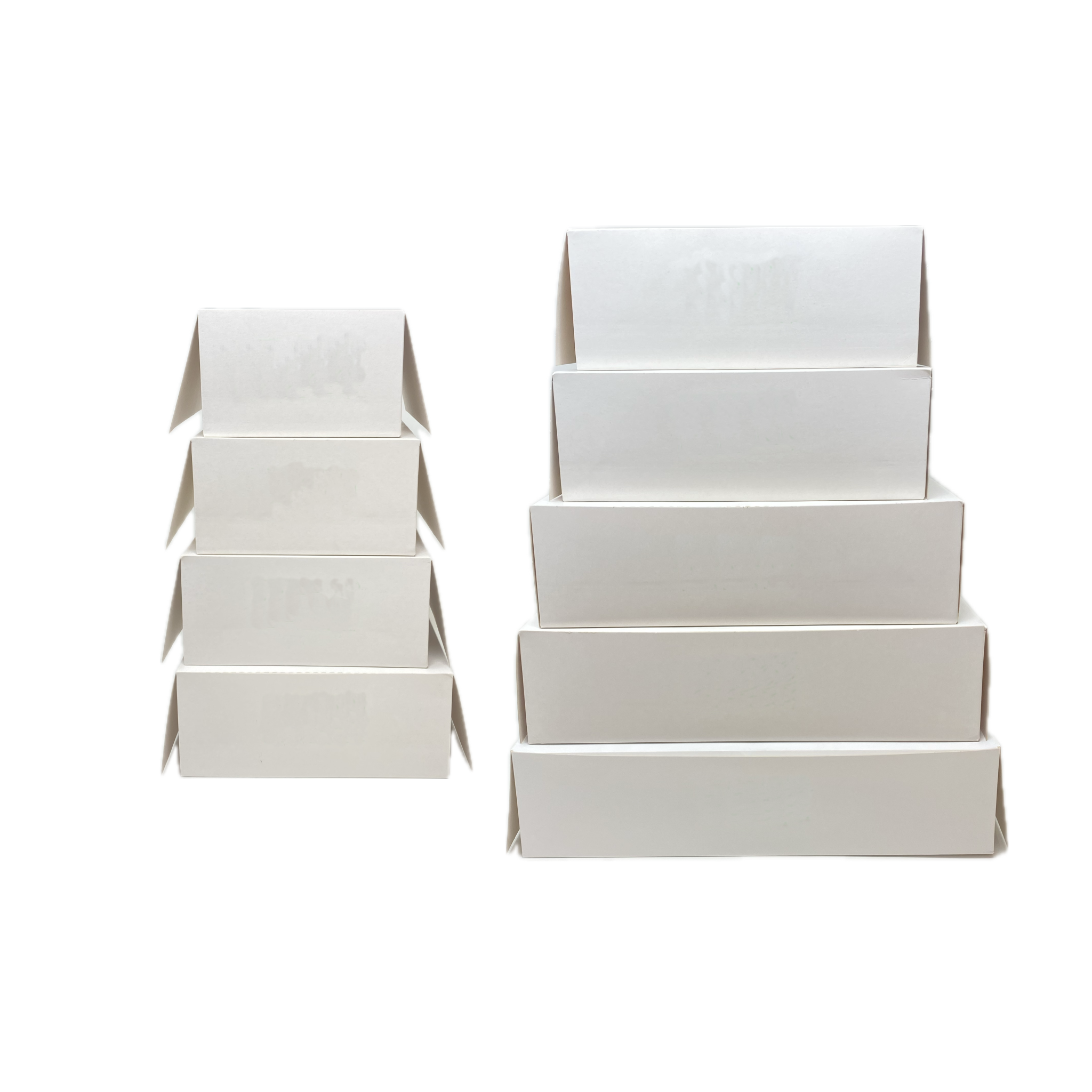 Boîtes pour pâtisseries blanches 32x32x8cm