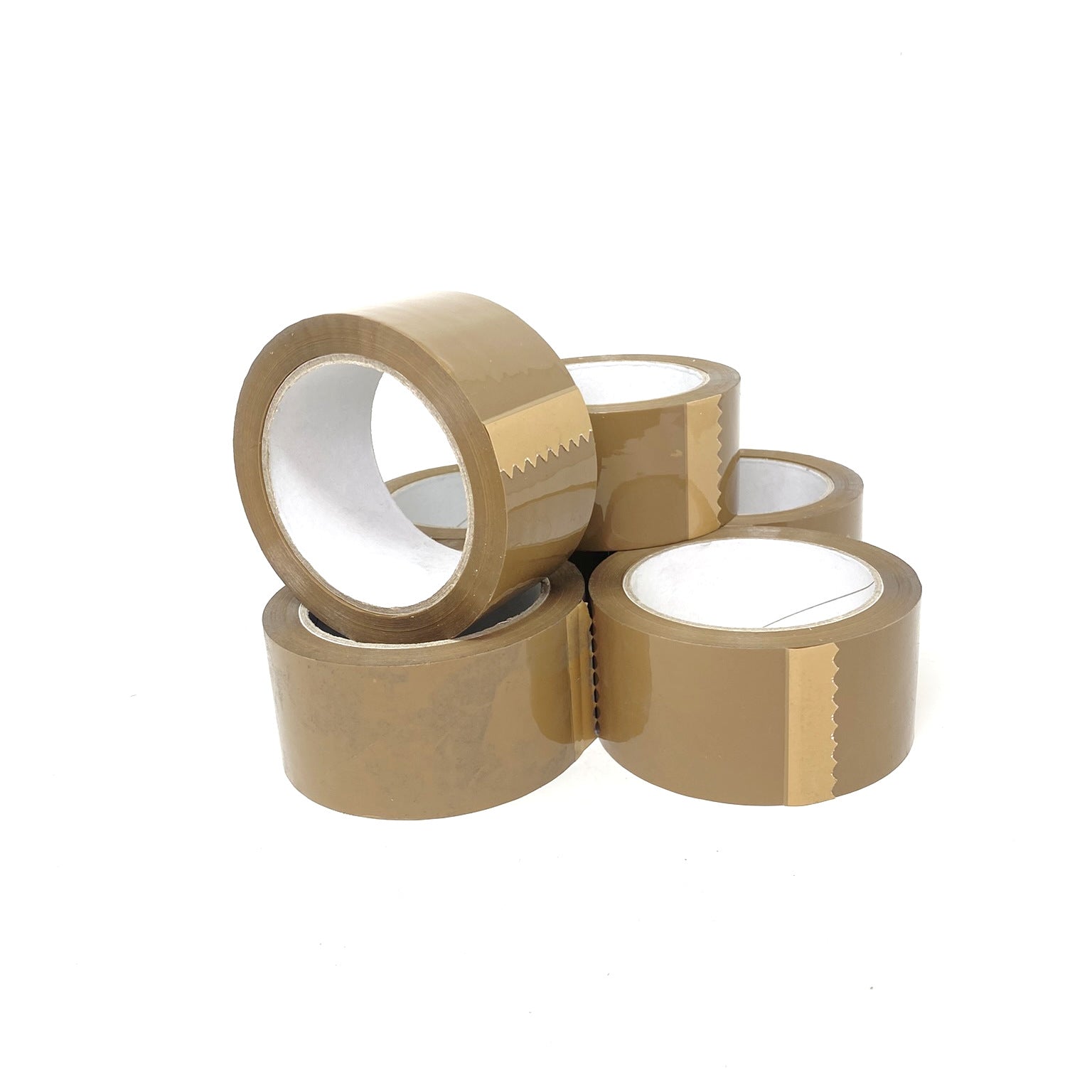 Bande adhésive PP Hightack 50mm havane