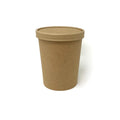 Pot en carton 960ml avec couvercle carton