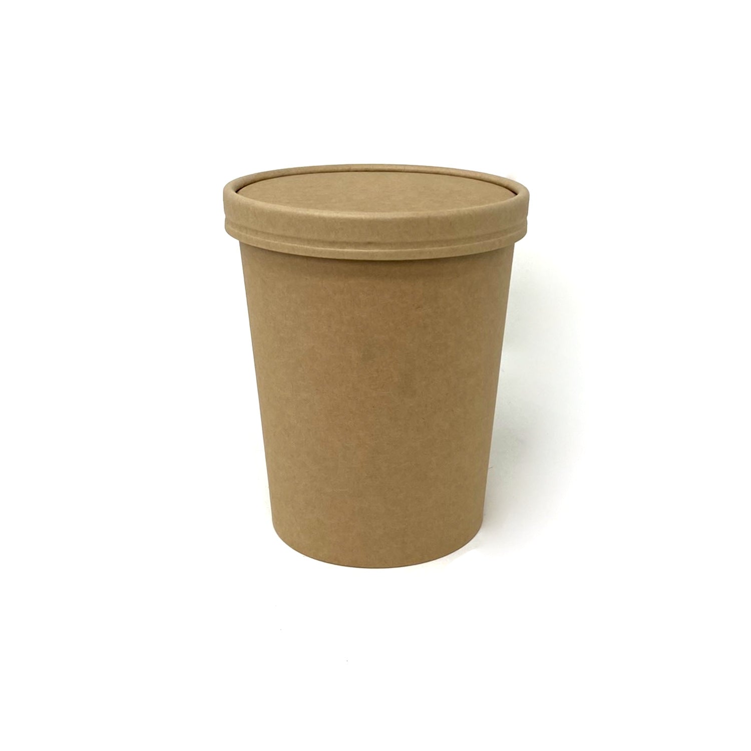 Pot en carton 960ml avec couvercle carton