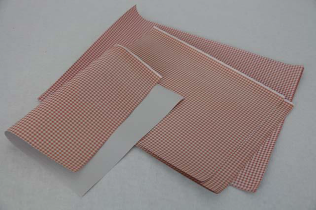 Papier duplex 40x49cm vichy rose 10kg