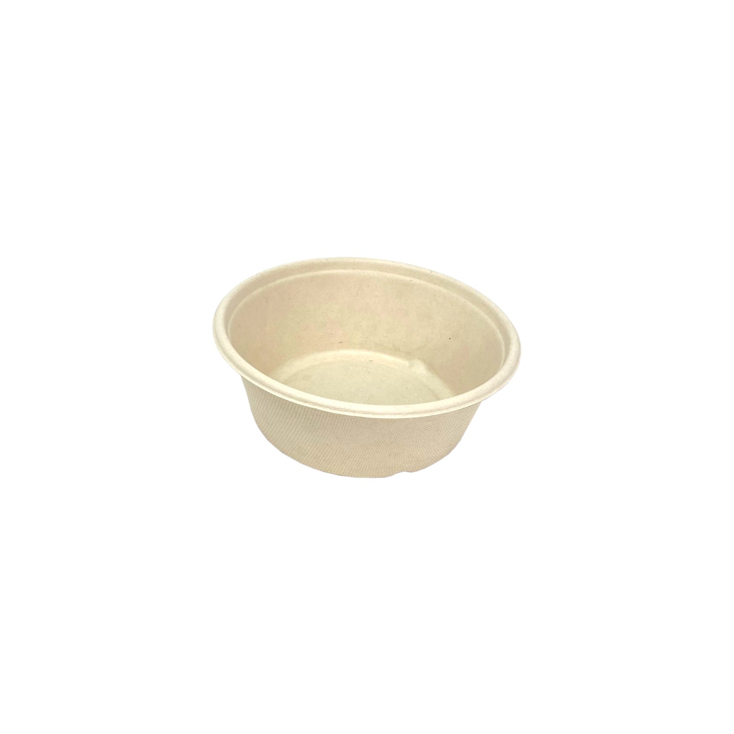 Bols compostables 600ml en bagasse avec couvercle transparent