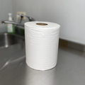 Papier d'essuyage MIDI 2-plis blanc prédécoupé