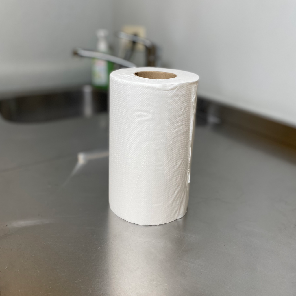 Papier d'essuyage MINI 1-ply blanc