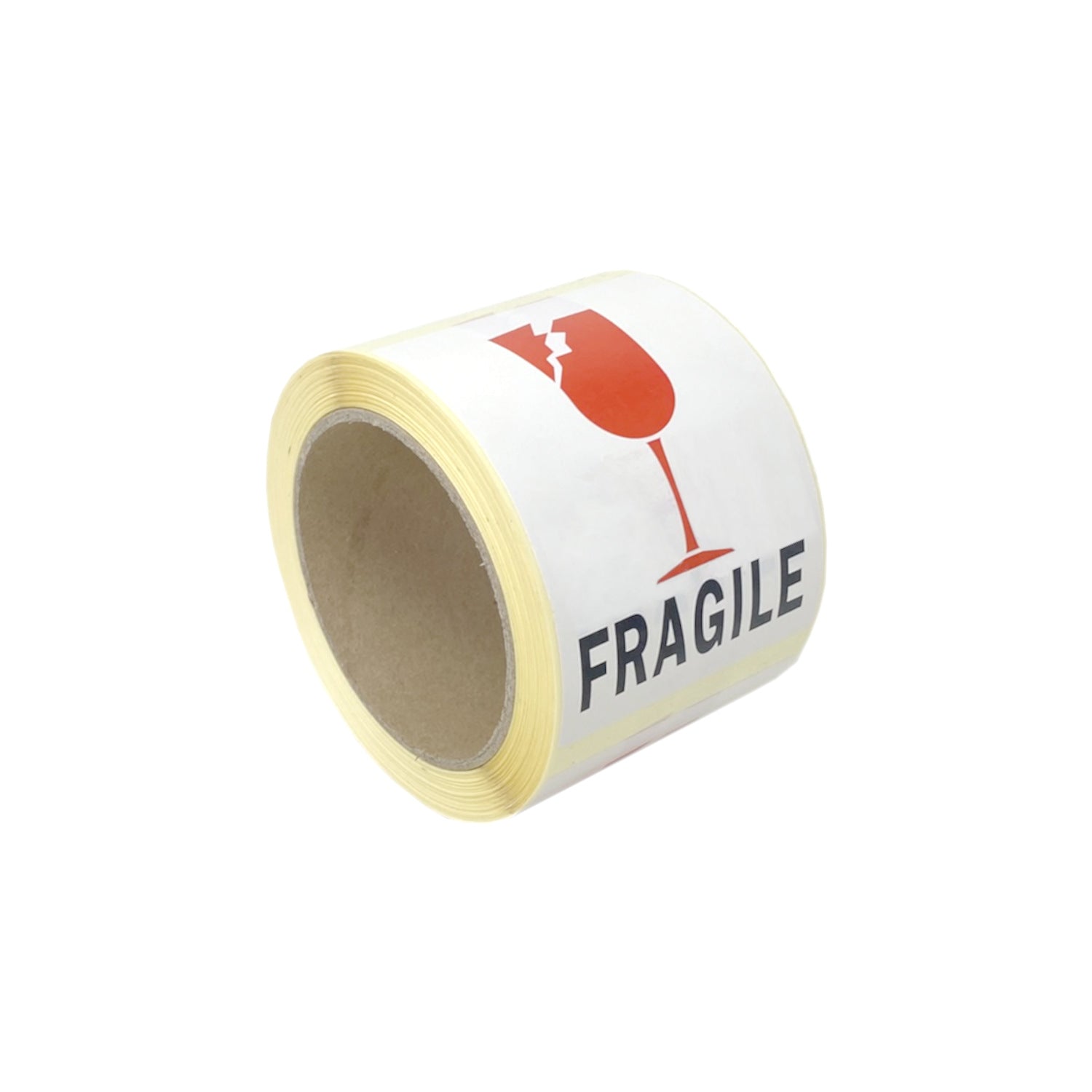 Etiquettes FRAGILE en rouleau