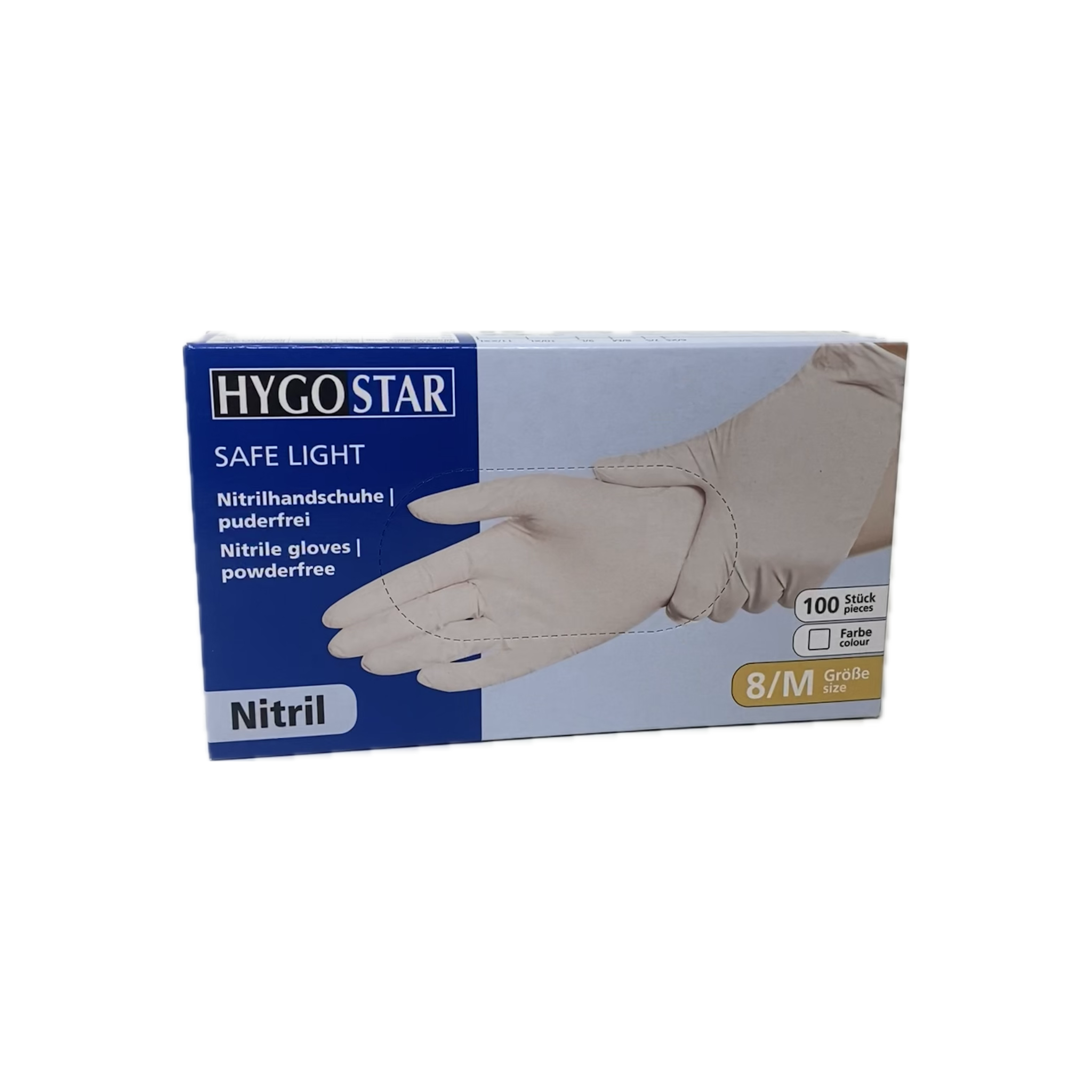 Gants Nitril Blanc taille M