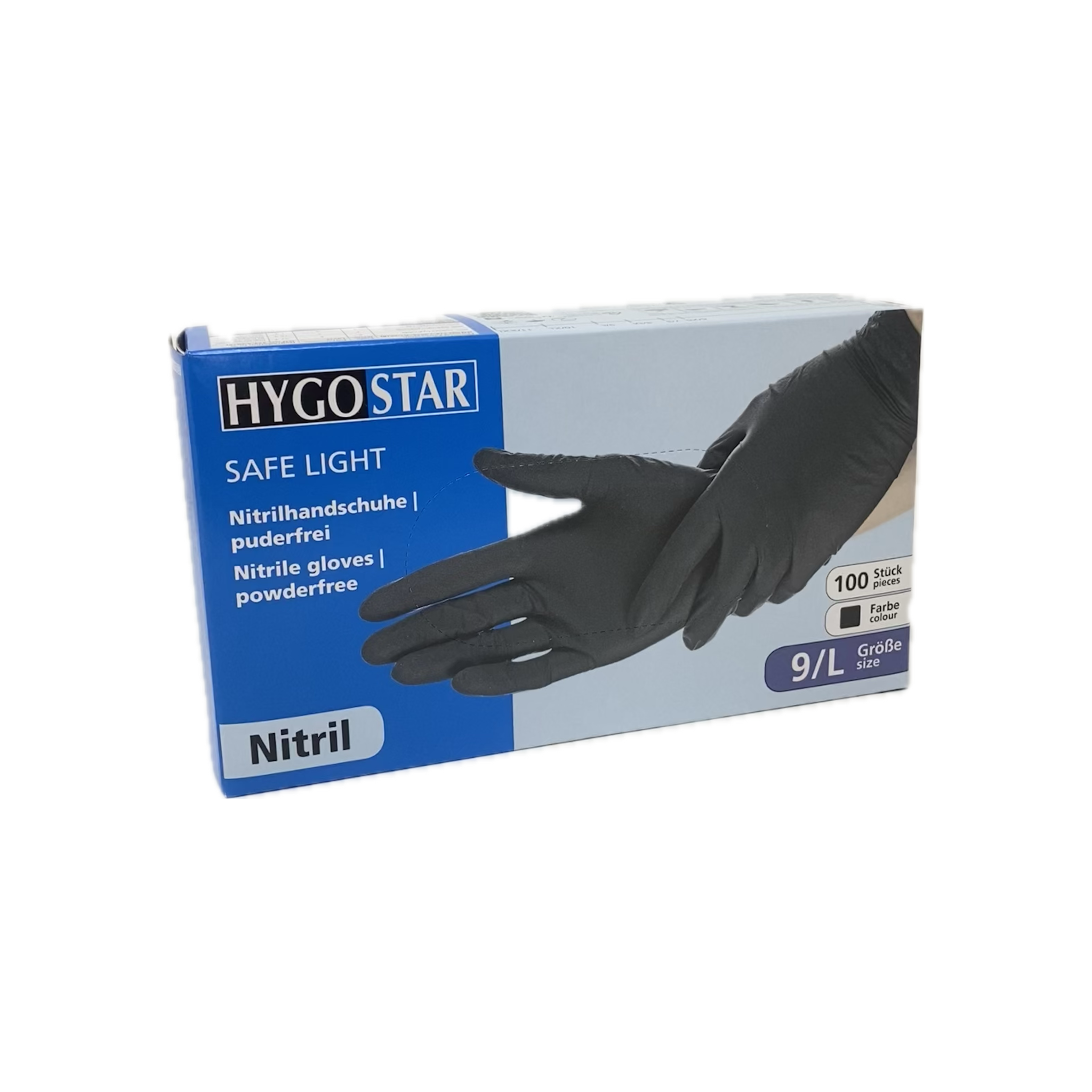 Gants Nitril Noir taille L