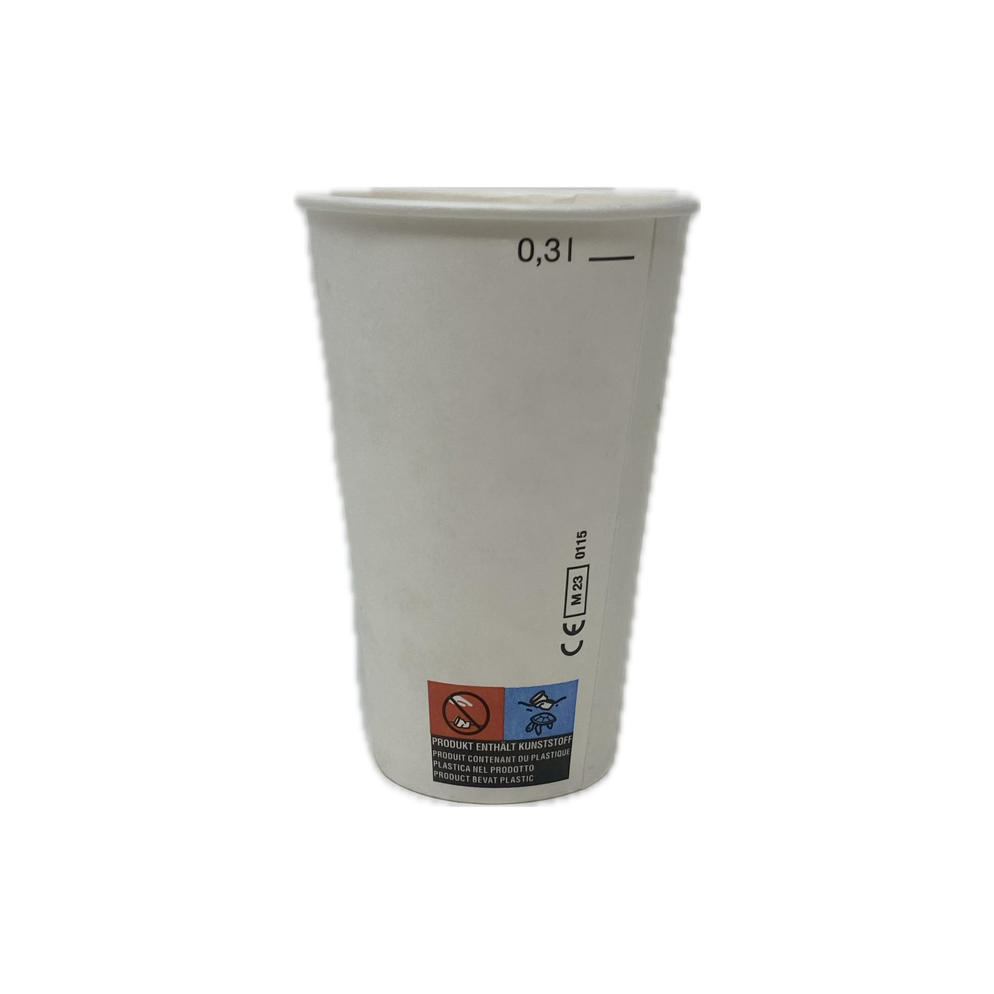 Gobelet en carton 300ml blanc