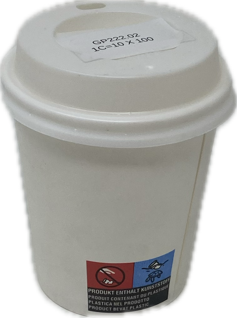 Couvercles pour gobelets en carton 180ml