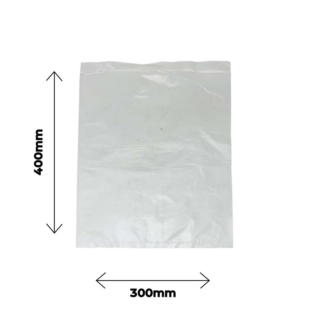 Sachet plat PELD transparent 30x40cm 23mic