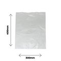Sachet plat PELD transparent 30x40cm 23mic