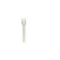 Fourchettes en carton blanc