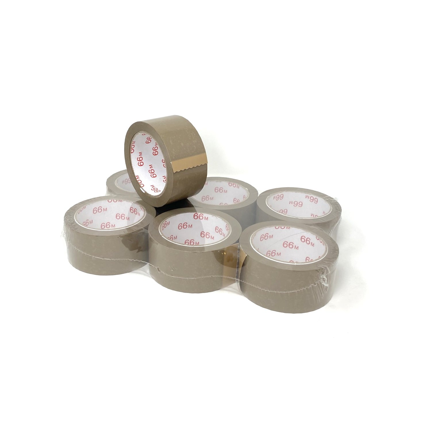 Bande adhésive PVC 50mm brun