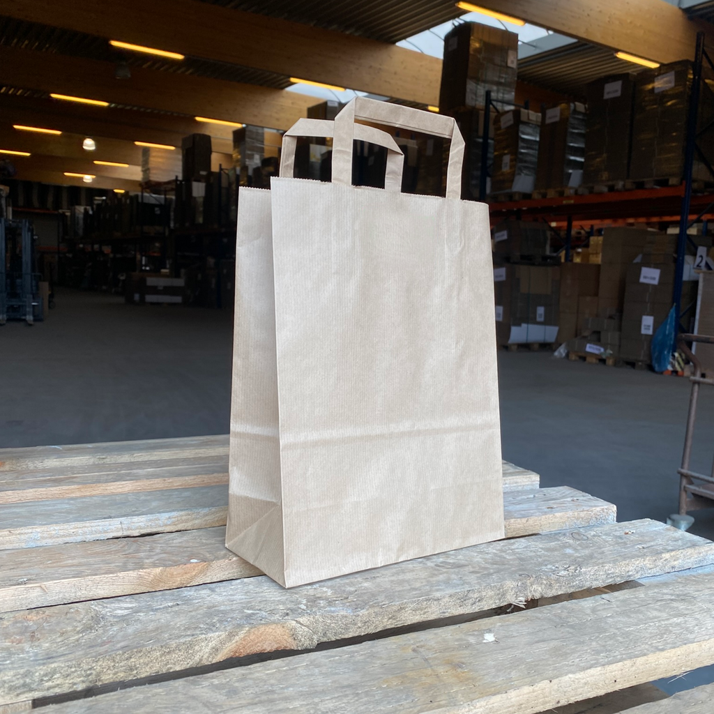 Sac papier brun 22x10x29cm