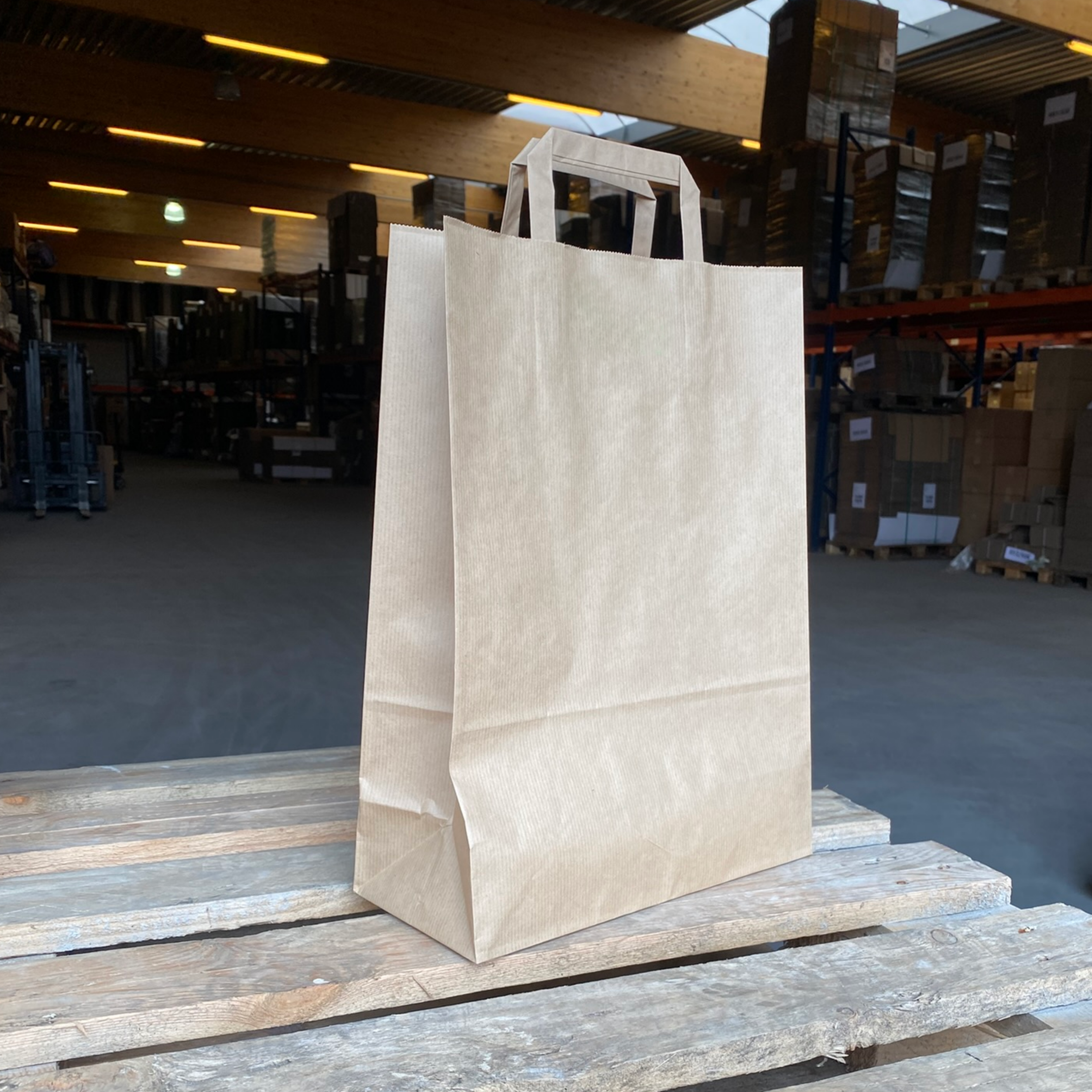 Sac papier brun 27x12x37cm