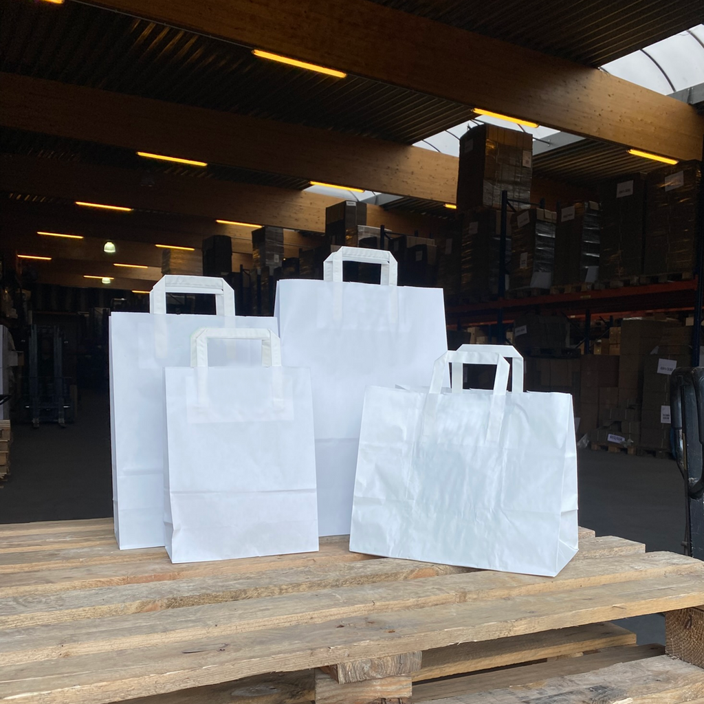 Sac papier blanc 32x17x45cm