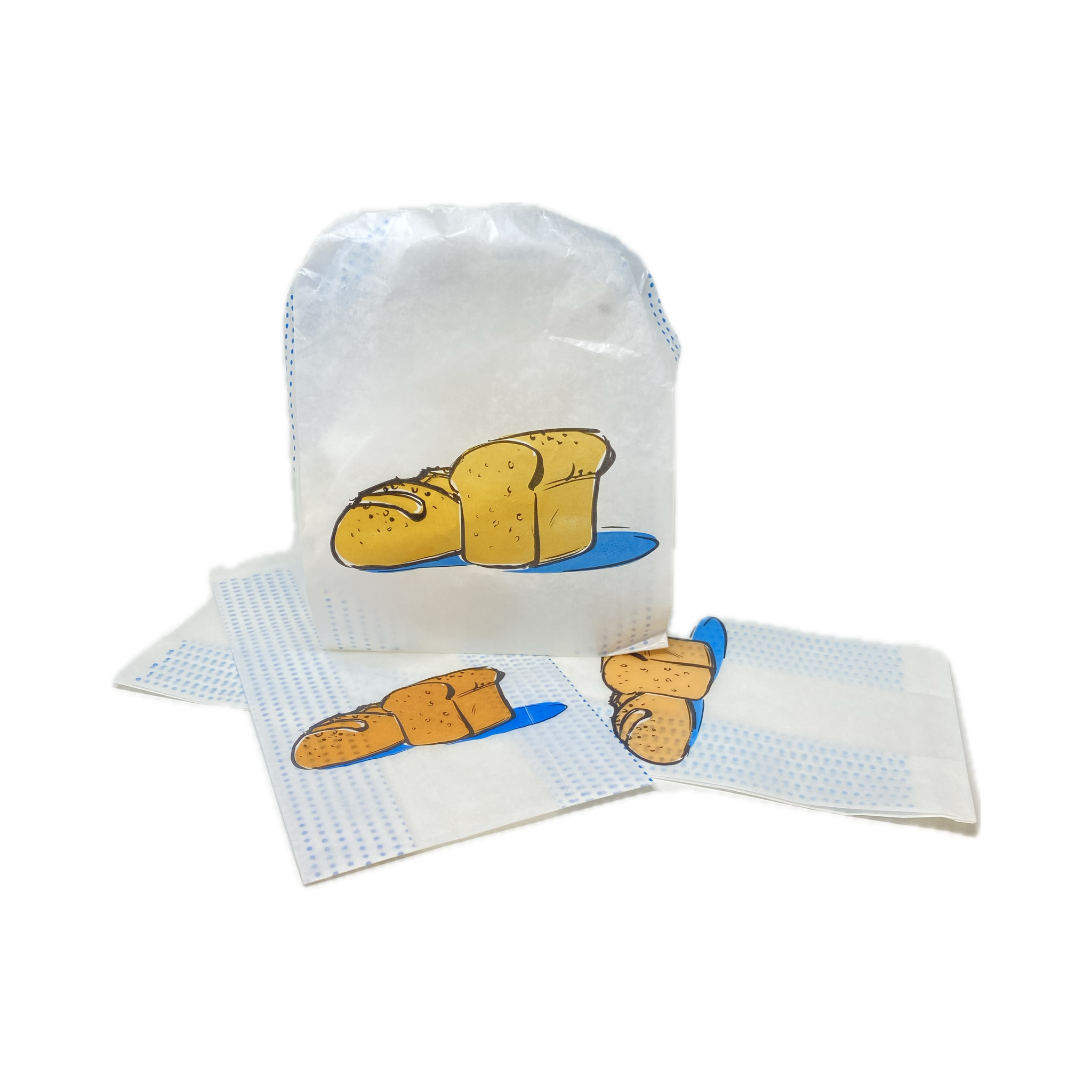 Sac à pain paraffiné 1kg long 10kg