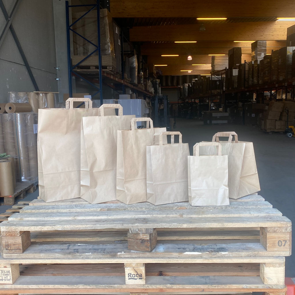 Sac papier brun 27x12x37cm