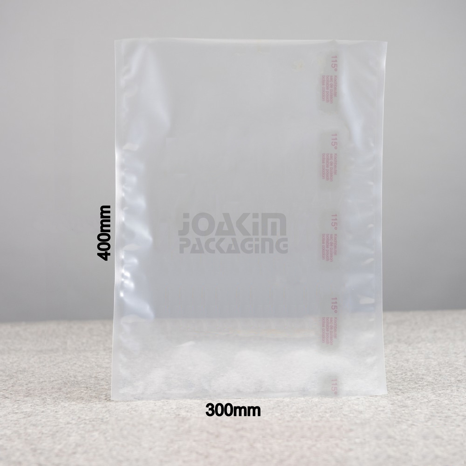 Sachets cuisson 115° 30x40cm 90mic