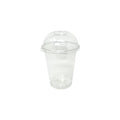 Gobelets à smoothie transparent 300ml avec couvercle dome sans trou