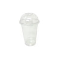 Gobelets à smoothie transparent 400ml avec couvercle dome sans trou