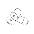 Rouleaux thermiques pour bancontact SMALL 57x30mm