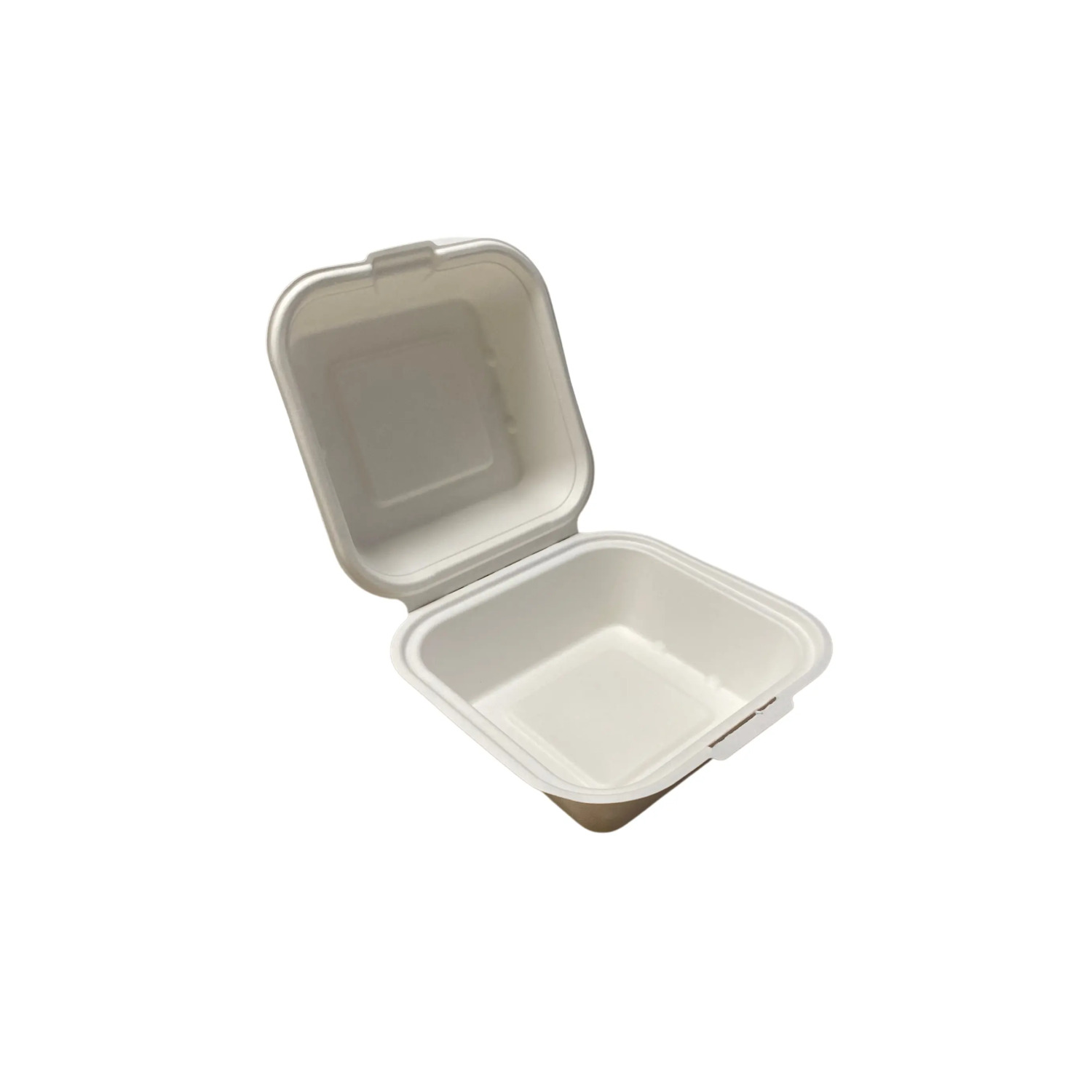 Boîte à hamburger 15x15cm compostable
